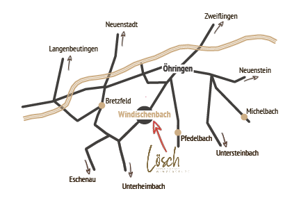 Anfahrt Lösch